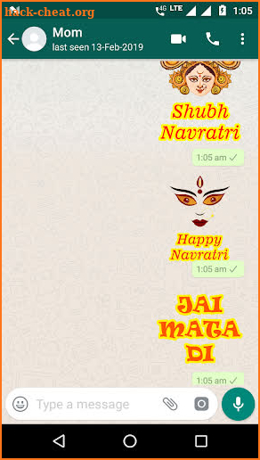 Navratri WhatsApp Stickers screenshot