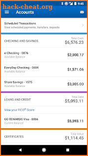 Navy Federal Credit Union screenshot