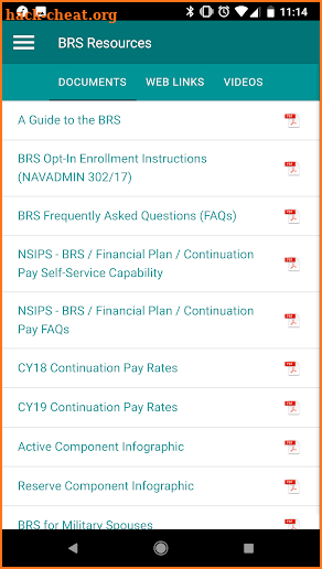 Navy Financial Literacy screenshot