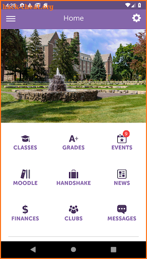 Nazareth College screenshot