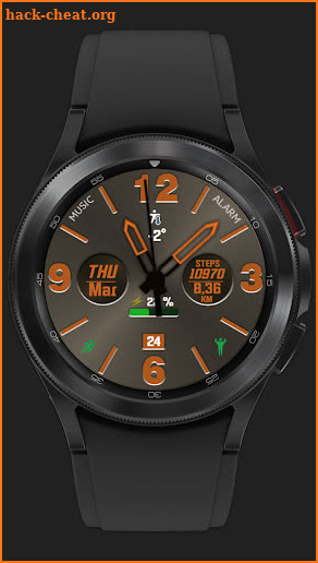 NB011 Analog watch face screenshot