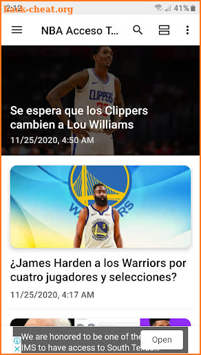 NBA Acceso Total screenshot