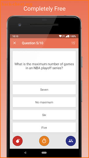 NBA Fan Quiz screenshot