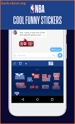 NBA Keyboard screenshot