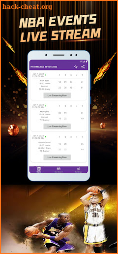 NBA Live Streaming 2022 screenshot