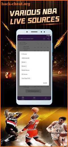 NBA Live Streaming 2022 screenshot
