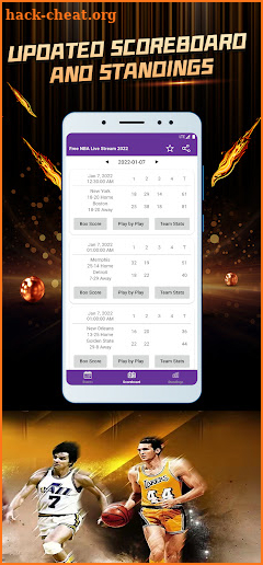 NBA Live Streaming 2022 screenshot