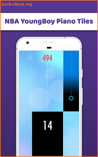 NBA YoungBoy - Outside Today Piano Tile screenshot