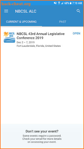NBCSL 43RD ALC APP screenshot