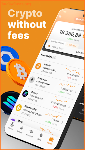 NC Wallet: Crypto Without Fees screenshot