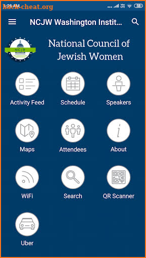 NCJW Washington Institute screenshot