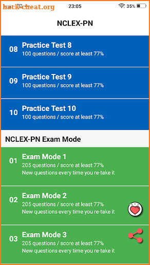 NCLEX PN screenshot