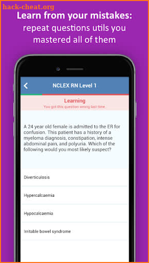 NCLEX Practice Test (PN&RN) 2018 Edition screenshot