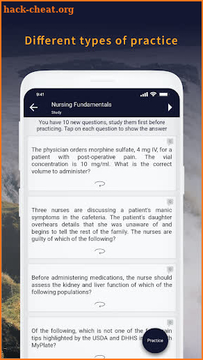 NCLEX®  RN & NCLEX®  PN Test Pro 2019 screenshot