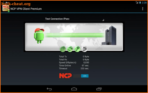 NCP VPN Client Premium screenshot