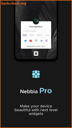 Nebbia Pro KWGT screenshot