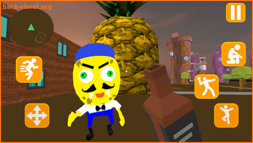 Neighbor Sponge. Scary Secret 3D screenshot