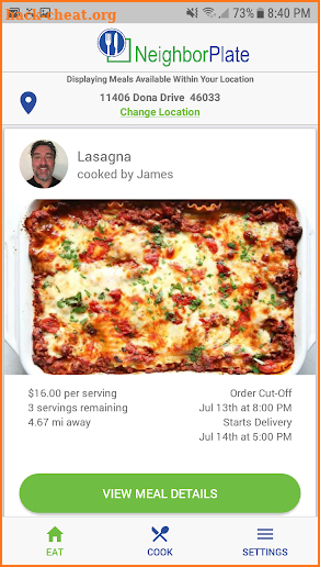 NeighborPlate screenshot