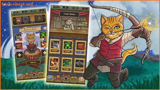 Neko Dungeon: Puzzle RPG screenshot