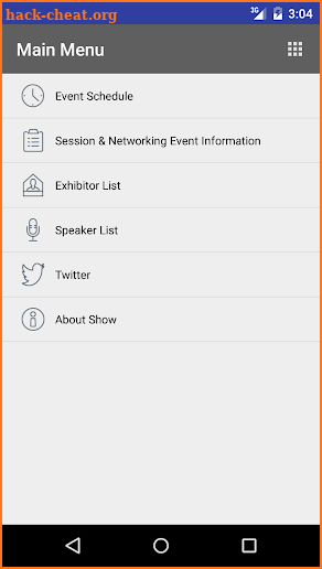 NENA Events screenshot