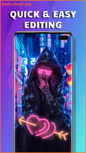 Neon Art : Best Neon Photo Editor screenshot