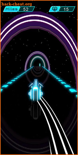 Neon Bike Race screenshot