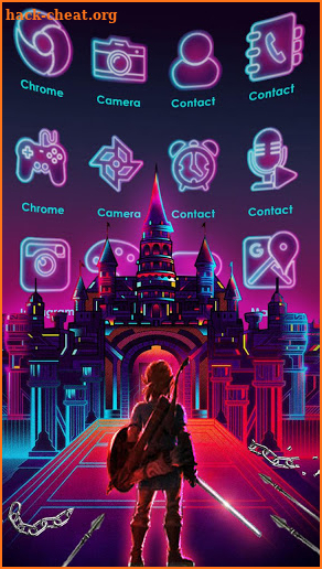 Neon, Cyberpunk, Z Themes & Wallpapers screenshot