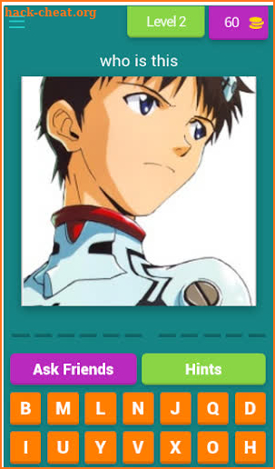 Neon Genesis Evangelion quiz screenshot