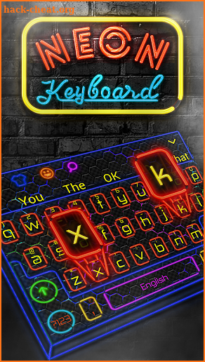 Neon Keyboard screenshot