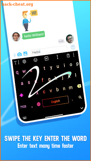 Neon LED Keyboard screenshot