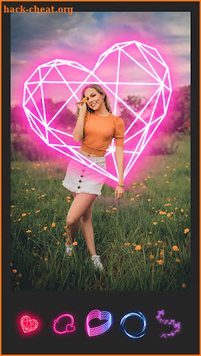 Neon Photo Editor - Photo Effects, Collage Maker screenshot