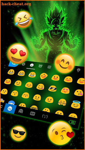 Neon Power Ball 2019 Keyboard Theme screenshot