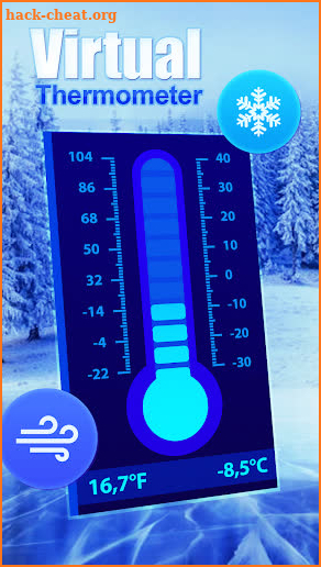 Neon thermometer (ambient temperature) screenshot