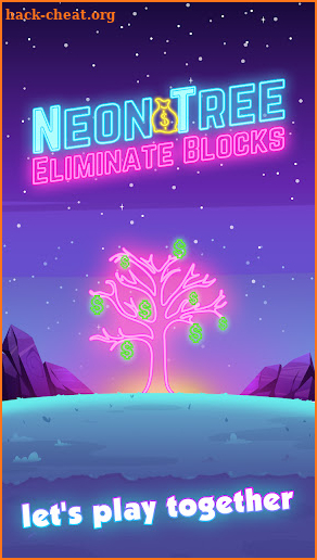 Neon Tree: Eliminate Blocks screenshot