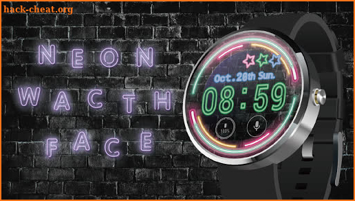 Neon Watchface screenshot