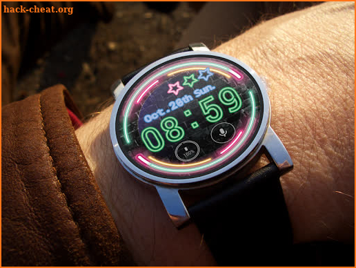 Neon Watchface screenshot