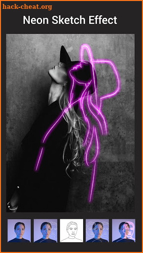 NeonArt Photo Editor: Photo Effects, Collage Maker screenshot