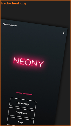 NEONY - writing neon sign text on photo easy screenshot