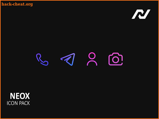 NEOX - Neon icon pack screenshot