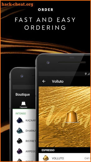 Nespresso screenshot