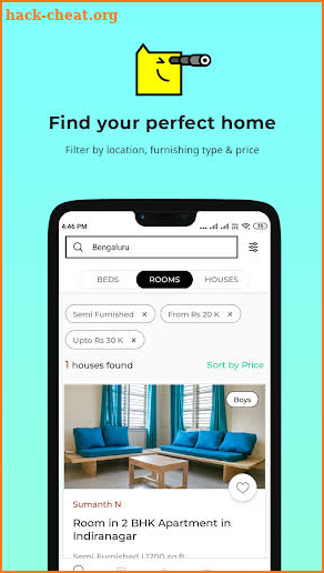 Nestaway- Rent a House, Room or Bed 👍 screenshot