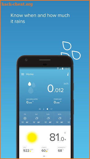 Netatmo Weather screenshot