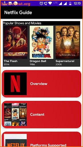 Netflix Guide 2020 - Streaming Movies and Series screenshot