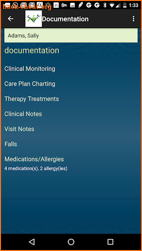 Netsmart Homecare Mobile Phone screenshot