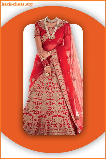 Netted Lehenga Choli For Women Photo Editor screenshot