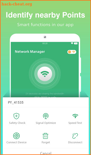 Network Manager screenshot