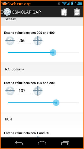 Neuro Scores screenshot