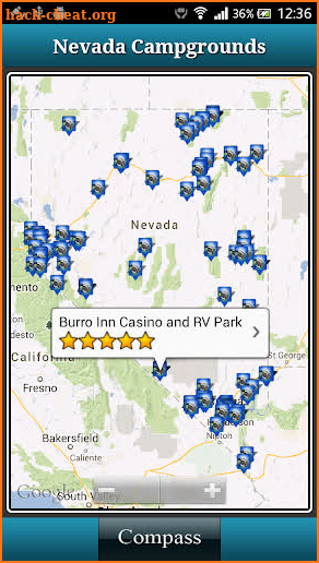 Nevada Campgrounds screenshot