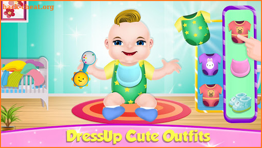 New Born Baby Sitting: Babysitter Daycare Game screenshot