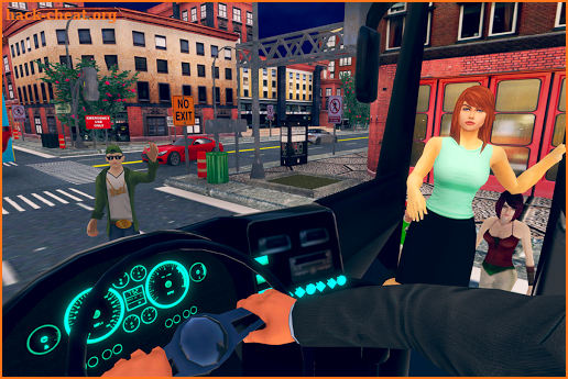 New City Bus Driver Simulator 2018 Pro Game screenshot